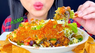 ASMR Spiciest Burrito Bowl at Chipotle  Eating Sounds  Mukbang  ASMR Phan [upl. by Talanian469]