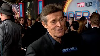 SpiderMan Willem Dafoe on Being the GREEN GOBLIN Again [upl. by Draillih695]