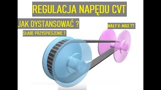 81 DYSTANSOWANIE REGULACJA NAPĘDU W SKUTERZE CVT CZYLI CO ZROBIĆ JAK ZUŻYWA SIĘ PASEK ITP [upl. by Gideon]