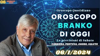 Oroscopo di Branko del 612024  Previsioni oroscopo per il fine settimana [upl. by Allegra]