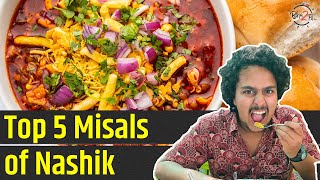 Top 5 Misals of Nashik  Bha2Pa NashikFoodVlog [upl. by Chi]