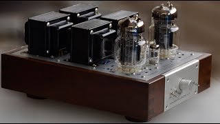 fluxion AV7B introducing a dual mono 6C33CB SE Triode tube amplifier [upl. by Neelhtak151]