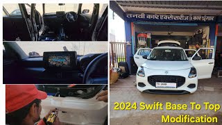 New Swift Facelift Base To Top Modification इससे सस्ता कहीं नहीं  Modification carmodification [upl. by Kurtis]