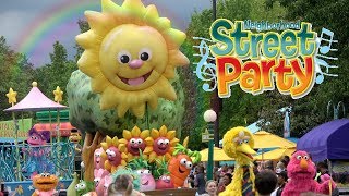 Sesame Place Parade COMPLETE [upl. by Einnhoj]