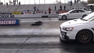 BMW M3 vs EVO X GSR 560hp [upl. by Sitnerp]