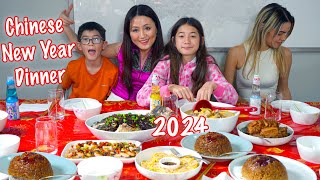 What Chinese Family eats for Chinese New Year Eve 2024 6 dishes you never heard of 我们家的年夜饭 [upl. by Amr]