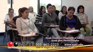 NPTI  New Professions Technical Institute 30 sec Español [upl. by Sinegra]