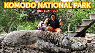 Komodo Island Tour  Worlds largest lizards The Komodo Dragons [upl. by Ynoep]