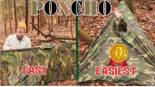 Finally The 2 BEST Poncho Shelters in under 5 Minutes [upl. by Slrahc]