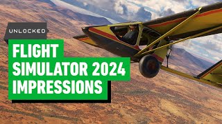 Microsoft Flight Simulator 2024 HandsOn Impressions  Unlocked Clips [upl. by Stanley]