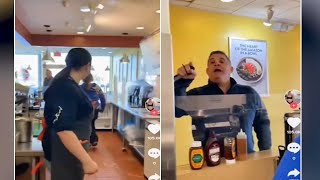 Dad charged and fired from job after racist tirade posted on TikTok l ABC7 [upl. by Notrab892]