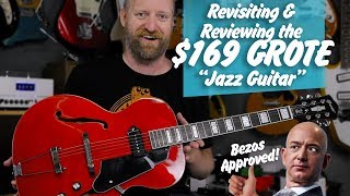 The Most Affordable 335 Style Electric Guitar  Donner DJP1000 Jazz SemiHollow Body Review amp Demo [upl. by Ailisab]