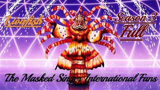 The Masked Singer UK  Lionfish  Season 3 Full [upl. by Pengelly]