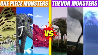 One Piece Monsters vs Trevor Monsters  SPORE [upl. by Star]