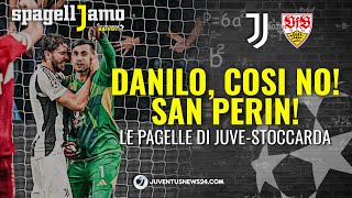 Le PAGELLE di Juve Stoccarda TUTTA la difesa insufficiente tranne uno san PERIN non basta [upl. by Anaz]