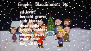 A Charlie Brown Christmas 1965 OpeningClosing [upl. by Dnalevets]