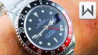 Rolex GMT Master II “Coke” 16760 Luxury Watch Review [upl. by Iror634]