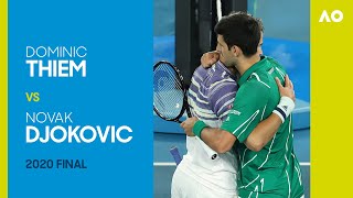 Dominic Thiem vs Novak Djokovic Full Match  Australian Open 2020 Final [upl. by Annoek]