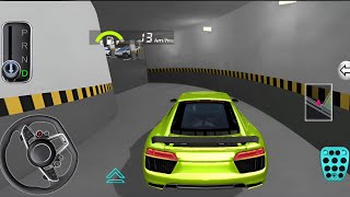 Brand New Green G6 Car Is Ready For Parking  3d Driving Class  gameplay​ cargame [upl. by Lenes]