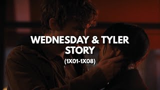 Wednesday amp Tyler  Their story [upl. by Silvan]