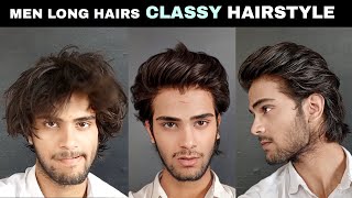 Long Hairs CLASSY HAIRSTYLE Men [upl. by Caz79]