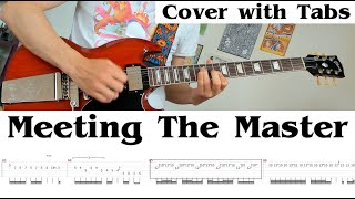 Meeting The Master  Greta Van Fleet  Guitar Cover with tabs and backing track LessonTutorial [upl. by Augy]