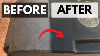 RESTORE Faded Plastic and Make it Look NEW  Easy and Cheap [upl. by Kinney]