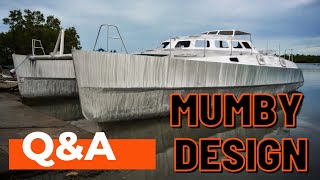 Mumby aluminum catamaran  Q amp A  Building an aluminum performance cruising catamaran [upl. by Noira599]