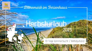 Dänemark Herbst 2023  10 Tage Ferienhaus  Vom Mondfisch einer Wanderdüne und ganz viel hygge [upl. by Joletta]