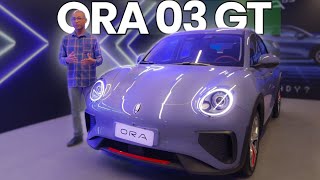 Dirigimos o GWM ORA 03 GT o 1º CARRO ELÉTRICO da marca no BRASIL [upl. by Eitisahc363]