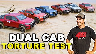 2022 4WD UTE COMPARISON  CONTROVERSIAL WINNER NEW Ranger vs Hilux vs DMAX vs Triton vs LDV v BT50 [upl. by Nairahcaz585]