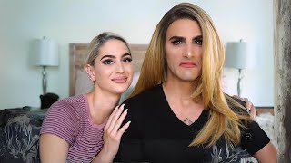 Man to Woman Makeup Transformation by Wife [upl. by Navarro]