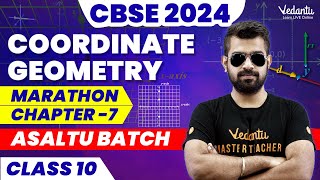 Coordinate Geometry Marathon 🏃‍♂️📐  CBSE 2024 Class 10 Math  Chapter 7  Shimon sir🔥 [upl. by Giorgia65]