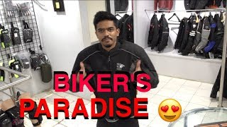 ONE STOP SHOP FOR ALL BIKERS IN MUMBAI  BEST PLACE FOR JACKETSHELMETSBIKE ACCESSORIES [upl. by Oizirbaf]