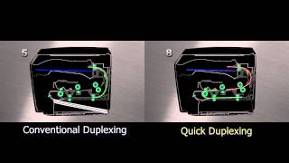 Interleave duplex printing Comparison [upl. by Inhsor]