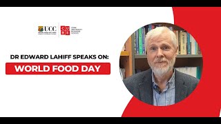 Dr Edward Lahiff marks World Food Day [upl. by Clower]