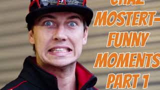 Chaz Mostert Funny Moments Part 1 [upl. by Enomyar]