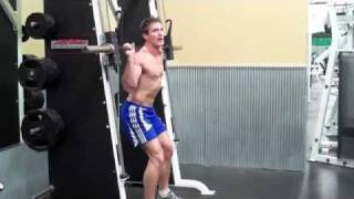 How To Smith Machine Squat [upl. by Zerimar]