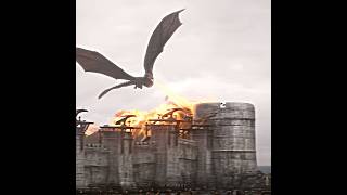 Dragon Burns Kings Landing 🔥🐉Daenerys 😡 shorts houseofthedragon gameofthrones [upl. by Dorlisa]