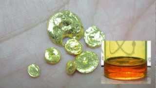 Make Gold from Chloroauric Acid [upl. by Martinic]