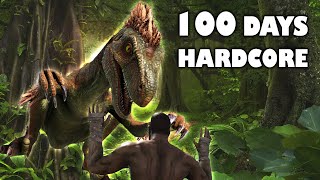 100 Days HARDCORE Ark Tough Beginning [upl. by Nali316]