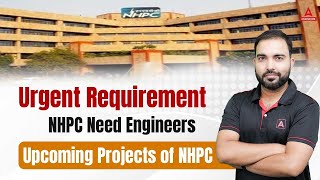 NHPC JE Urgent Recruitment 2023  Next 3hree Year Update by rk sir [upl. by Hartman]