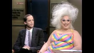 John Waters amp Divine on Letterman Part 1 of 3 1982 [upl. by Ruthe]