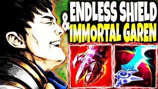 GAREN WITH THE BEST ITEM SEASON 14 COMBO ENDLESS SHIELD  IMMORTAL BUILD 🔥 LoL Garen s14 Gameplay [upl. by Anitsugua]