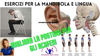 ESERCIZI PER LA LINGUA E MUSCOLI MASTICATORI [upl. by Una]