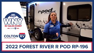 2022 Forest River R Pod RP196 Travel Trailer Walkthrough [upl. by Immas]