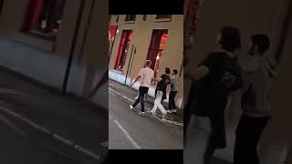 Shia labeouf fighting in Edinburgh [upl. by Lockwood806]