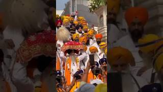 Guru Ramdas ji Gurpurab Nagar Kirtan from Sri Darbar Sahib Amritsar 2024 gururamdasjigurpurab2024 [upl. by Aliak]