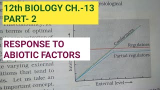 Class 12 biology chapter 13part 2Response to abiotic factorsStudy with Farru [upl. by Anitselec]