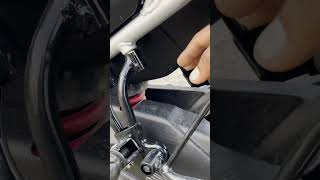 Monoshock suspension in CNG bike  bajaj shorts youtubeshorts [upl. by Aidnic]